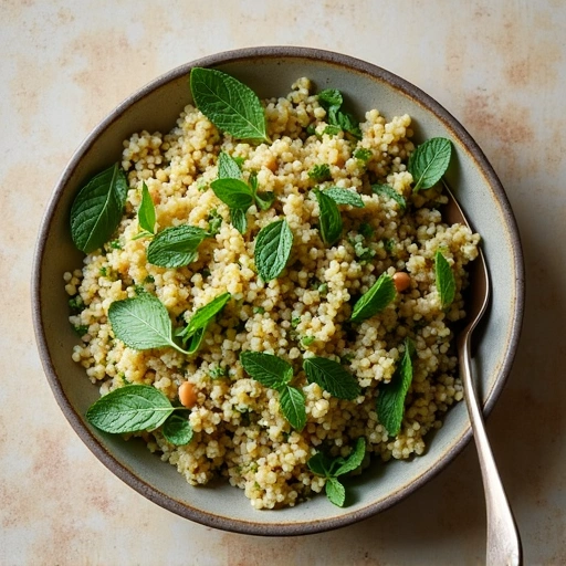 Minty Quinoa Salad