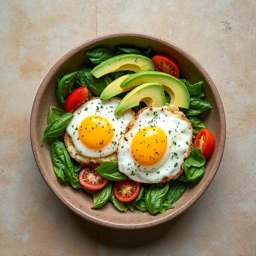 Egg and Avocado Breakfast Bowl