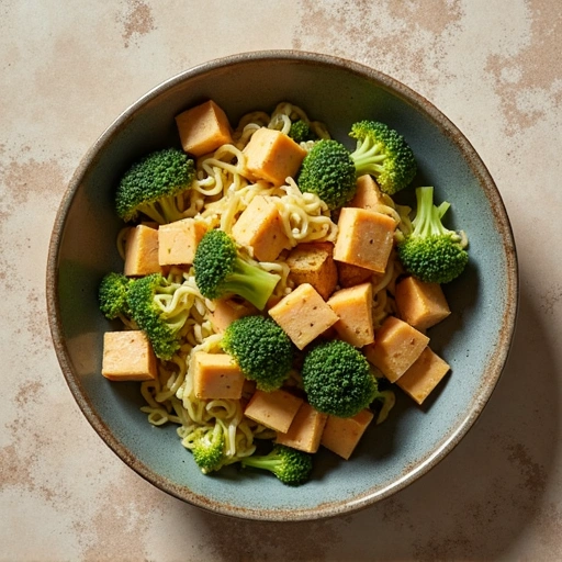 Kohlrabi Stir-Fry with Tofu