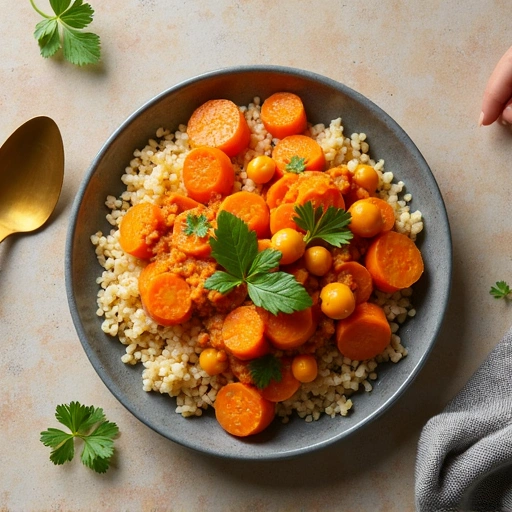 Carrot and Chickpea Curry