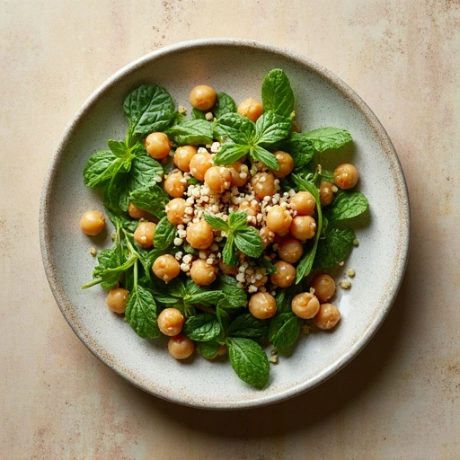 Spearmint and Chickpea Salad