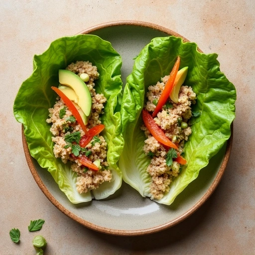 Turkey Lettuce Wraps with Avocado