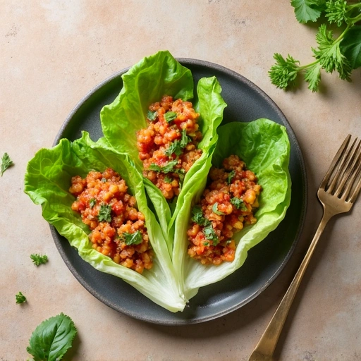 Stuffed Lettuce Wraps
