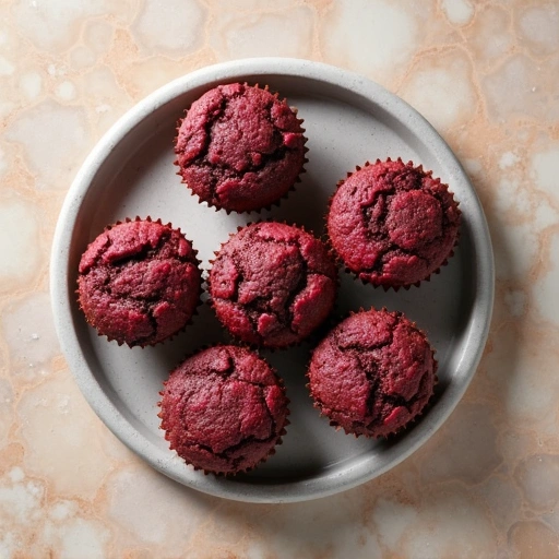 Gourmet Beet and Cocoa Muffins