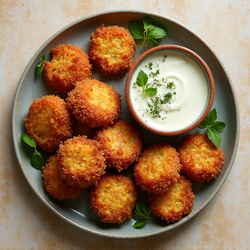 Gourmet Fried Green Tomatoes with Herbed Aioli