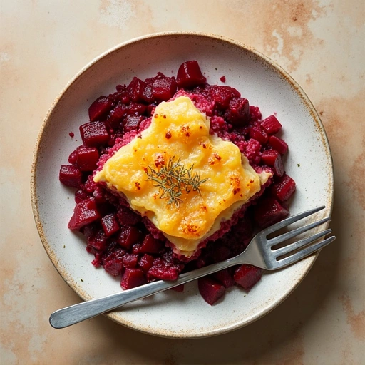 Baked Beet and Potato Casserole