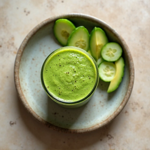 Cucumber Avocado Smoothie