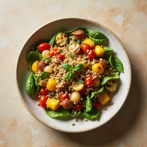 Grilled Vegetable and Quinoa Salad