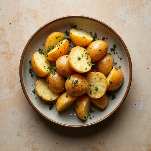 Garlic and Herb Roasted Potatoes