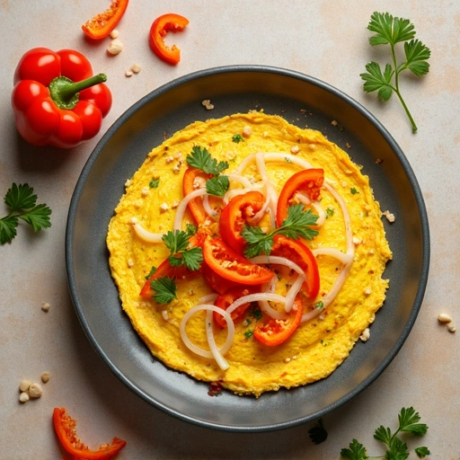 Sweet Pepper Omelette
