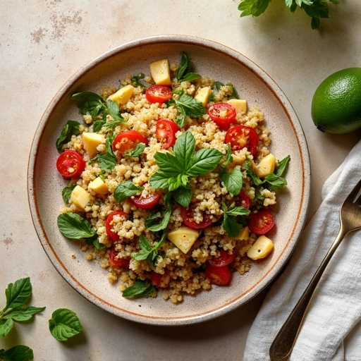 Mediterranean Quinoa Salad