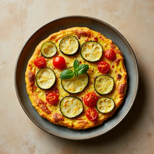 Zucchini and Tomato Frittata