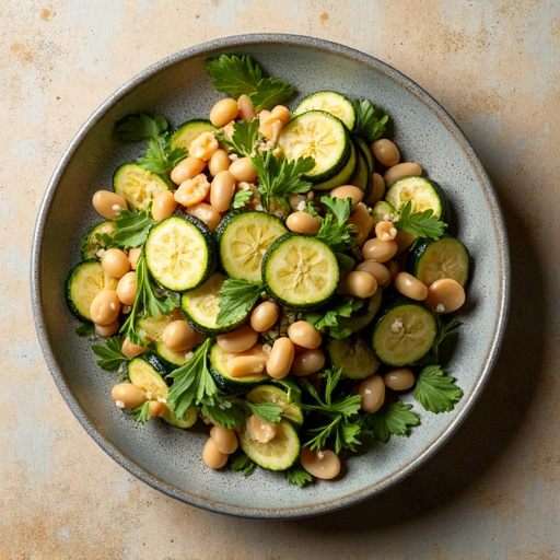 Zucchini and Bean Salad