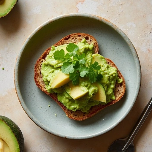 Tomatillo Avocado Toast