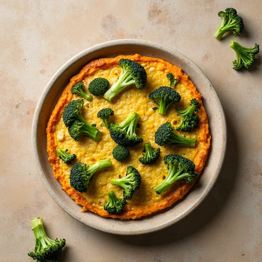 Sweet Potato and Broccoli Frittata
