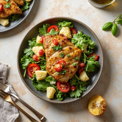 Mediterranean Chicken Salad