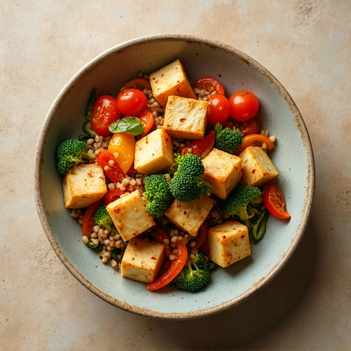 Vegetable Stir-fry with Tofu