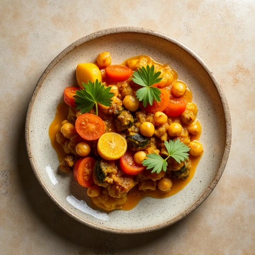 Vegetable and Chickpea Curry