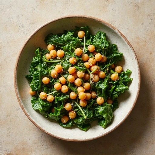 Chard and Chickpea Salad