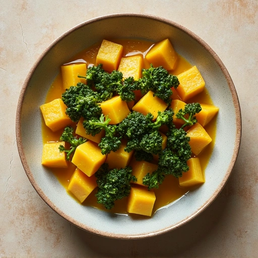 Potato and Kale Curry