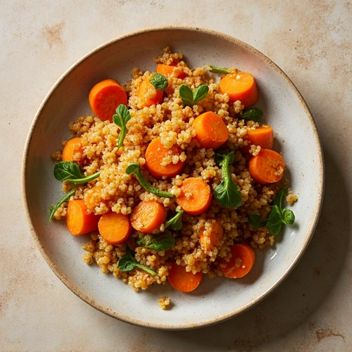 Rainbow Carrot and Quinoa Stir-Fry