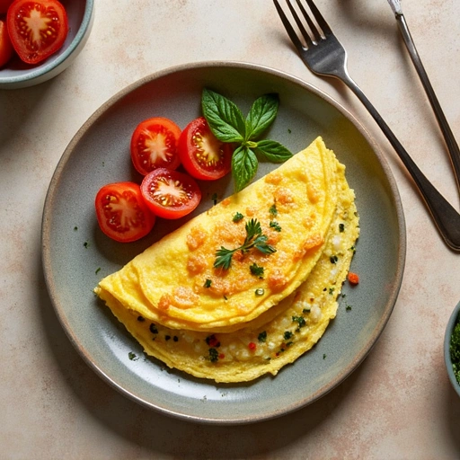 Tomato and Herb Omelette