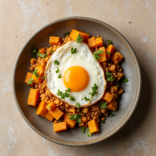 Butternut Squash and Apple Breakfast Hash