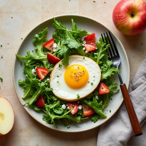 Arugula and Apple Breakfast Salad