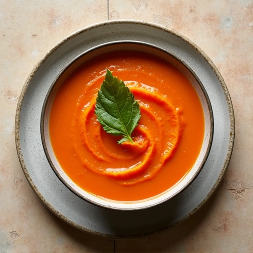 Roasted Tomato and Carrot Soup