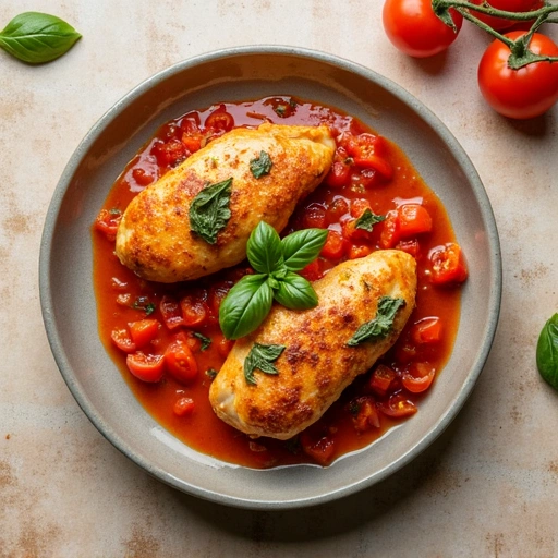 Tomato Basil Chicken