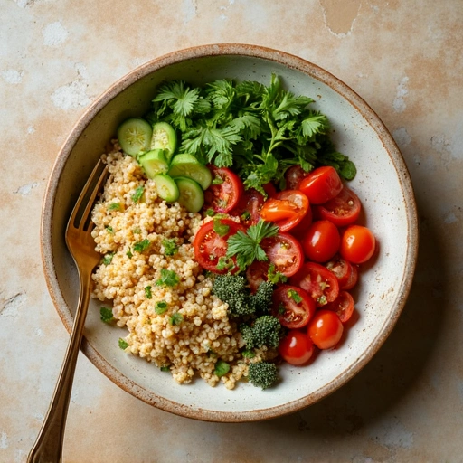 Mediterranean Quinoa Bowl