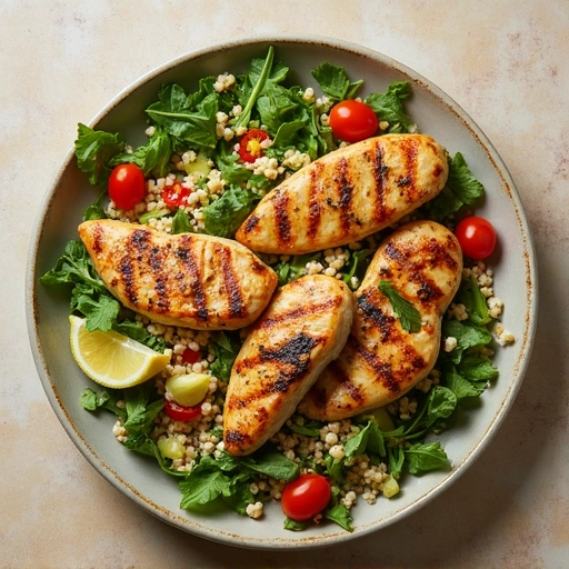 Grilled Chicken and Quinoa Salad