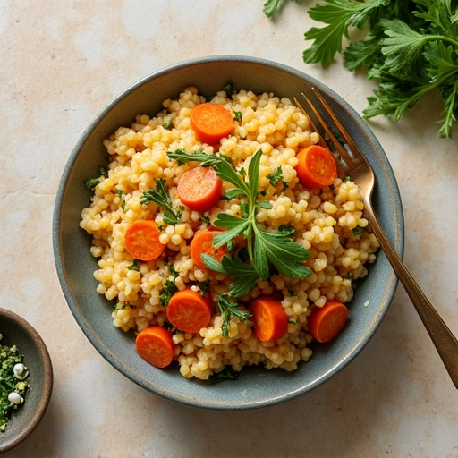 Carrot and Arugula Risotto