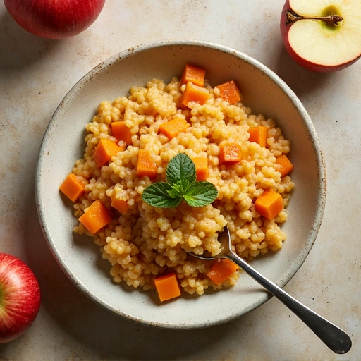 Baked Apple and Butternut Squash Risotto