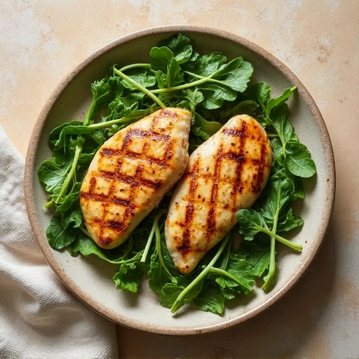 Grilled Chicken and Arugula Salad