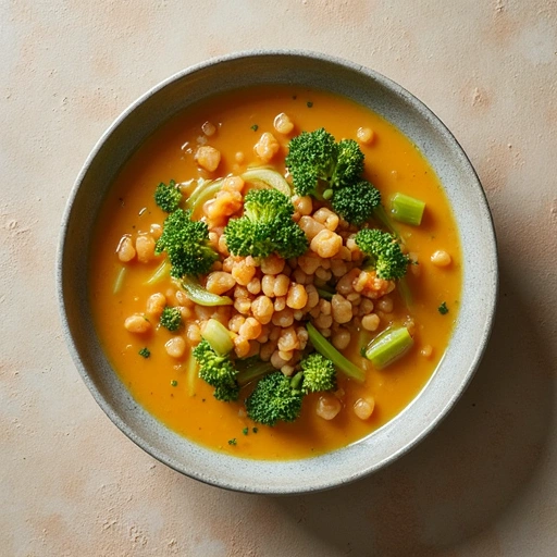 Napa Cabbage and Lentil Soup