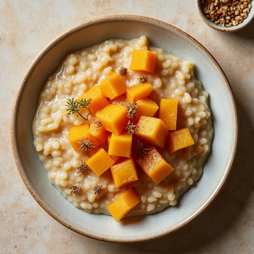Acorn Squash and Apple Porridge
