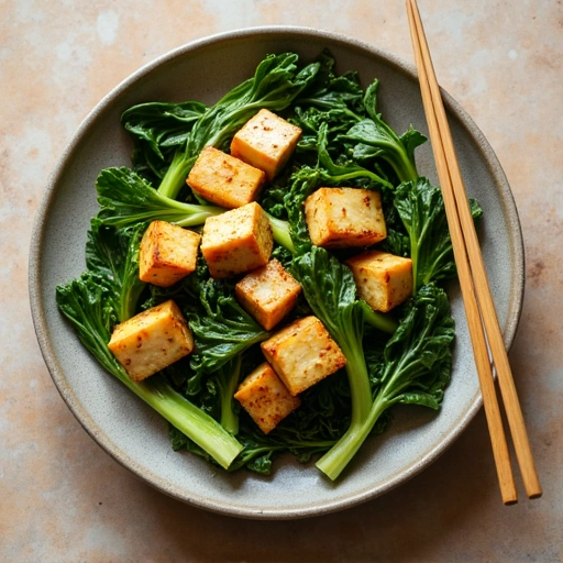 Bok Choi and Tofu Stir Fry